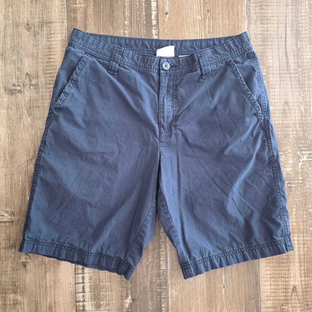 Columbia Navy Blue Chino Shorts Men's Size 30x10